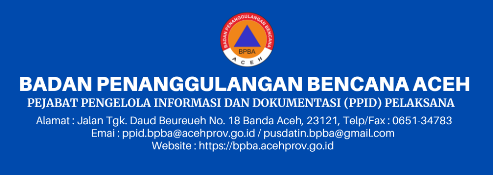 BADAN PENANGGULANGAN BENCANA ACEH