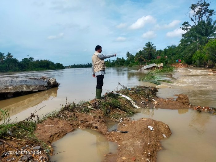 Kalak BPBA Memantau Lokasi Banjir di Aceh Tenggara dan Aceh Tamiang